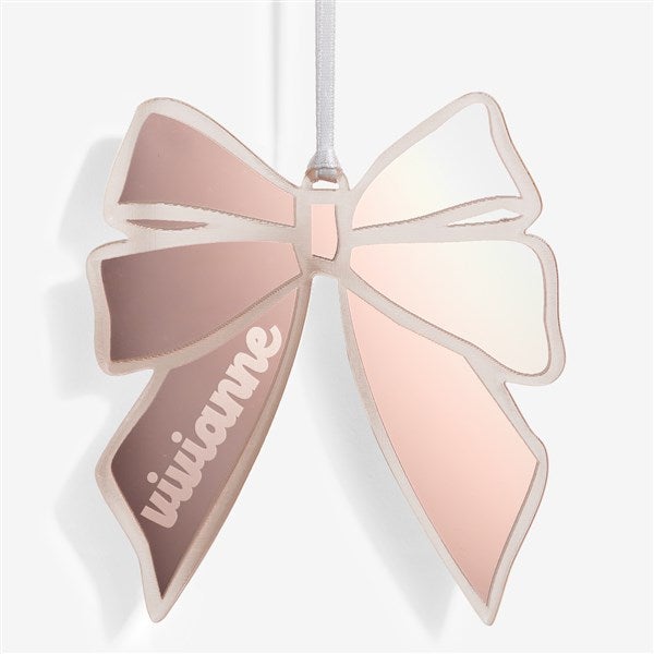 Personalized Acylic Bow Ornament by Jessie James Decker - 58737