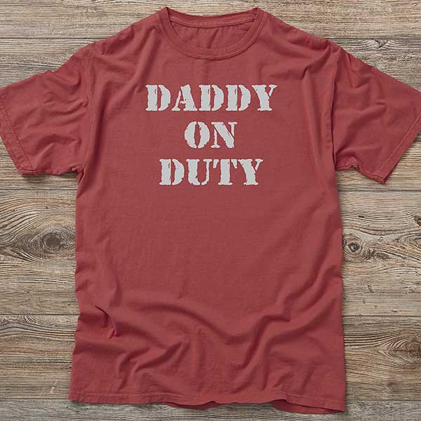 On Duty Personalized Clothing for Parents, Grandparents & More - 5883
