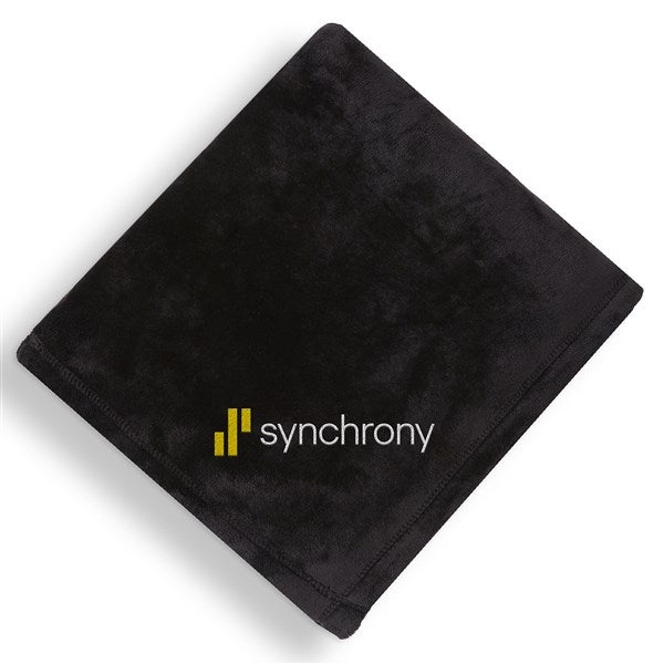Synchrony Black Fleece Blanket 50x60   - 58901