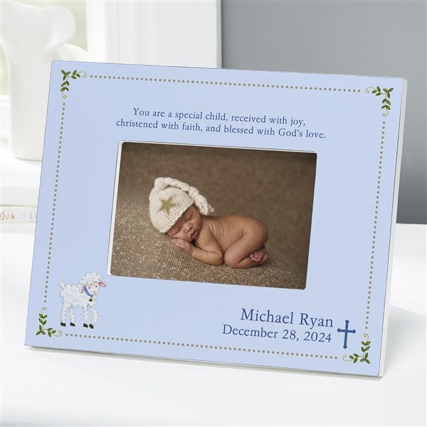 Personalized Baby Christening & Baptism Picture Frames - 6110