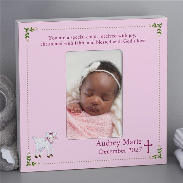 Personalized Baby Christening & Baptism Picture Frames - 6110