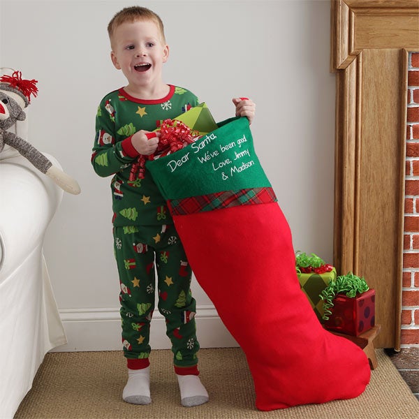 6461 3Ft. Giant Personalized Christmas Stocking