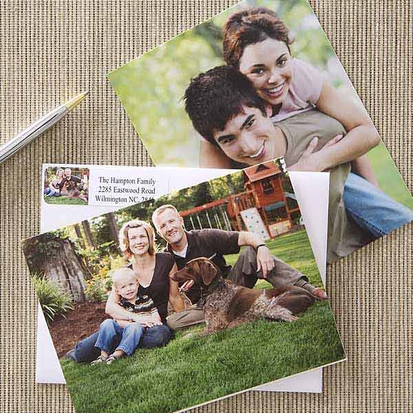 Custom Photo Note Card Stationery