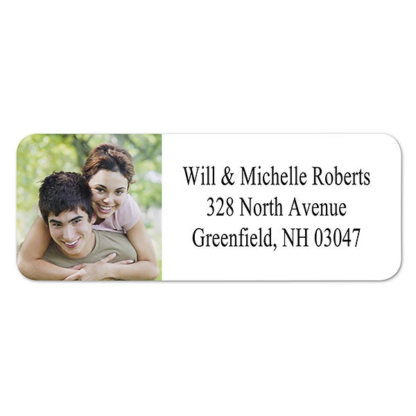 30 Custom Smiling Football Personalized Address Labels
