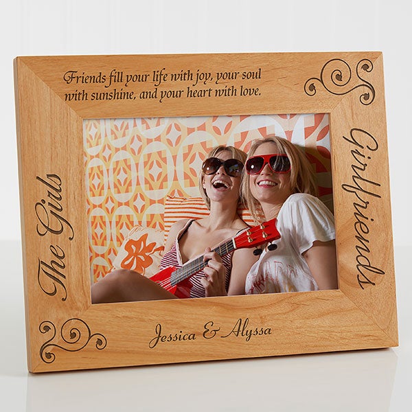 Friends Personalized Wooden Picture Frame