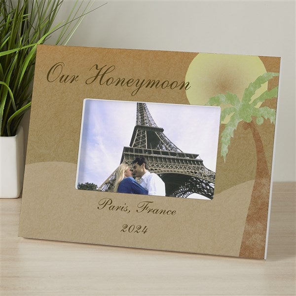 Personalized Honeymoon Picture Frames - 6730
