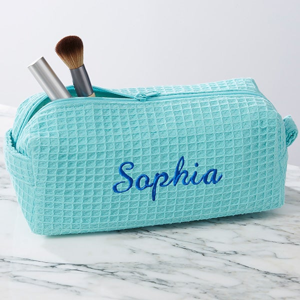 Ladies Embroidered Personalized Makeup Bags - 6797