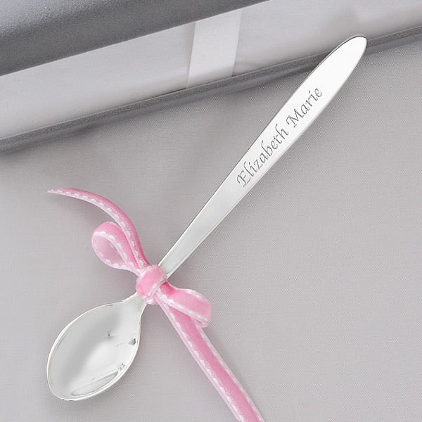 engraved baby spoon gerber