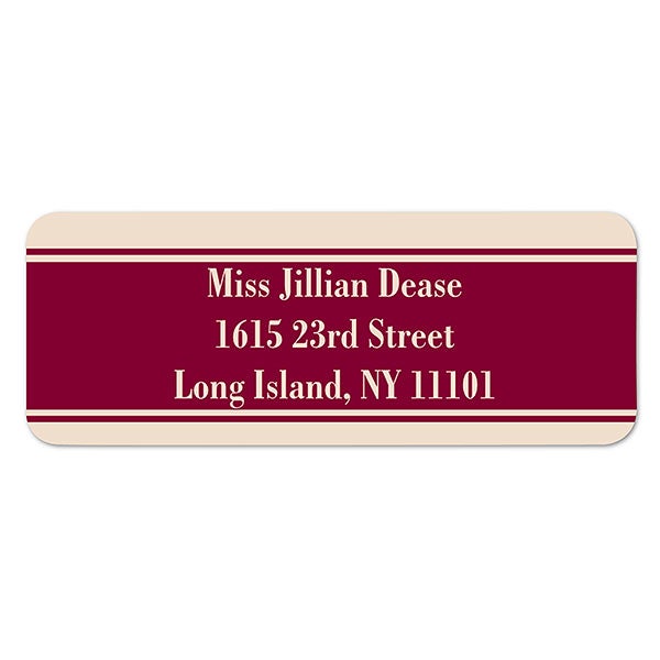 Personalized Business Return Address Labels - 6931
