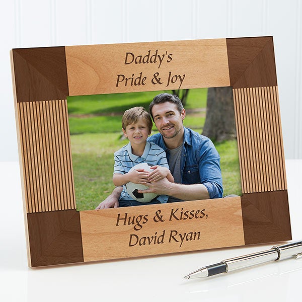 Personalized Picture Frames for Fathers Create Your Own 4x6