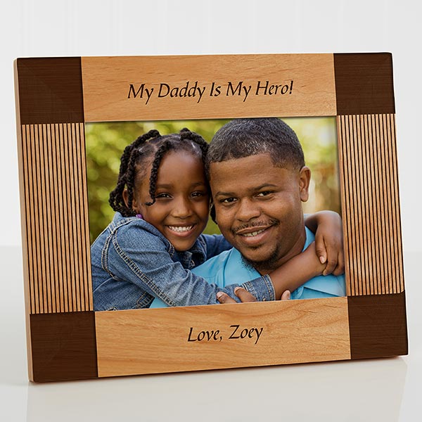 Personalized Picture Frame for Dad 5x7 Create Your Own