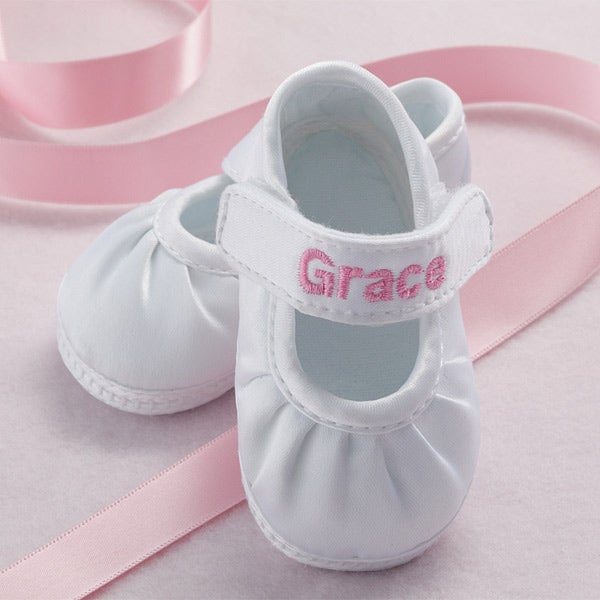 Personalized Mary Jane Girls Baby Shoes