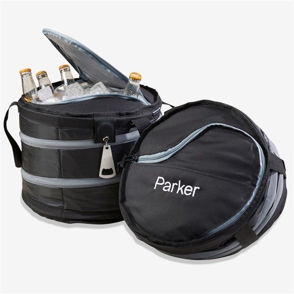 Personalized Collapsible Beverage Cooler - Drink Cooler - 7077