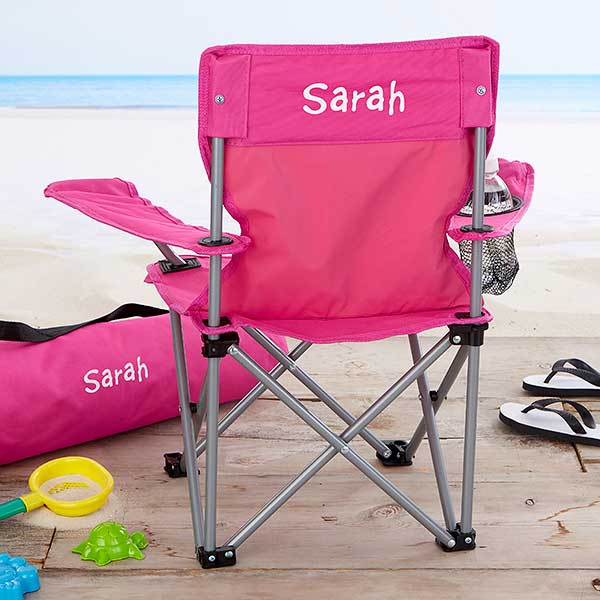 monogrammed kids chair