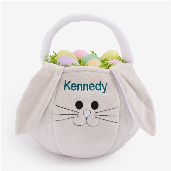 Personalized Easter Baskets - Plush Easter Bunny  - 7974