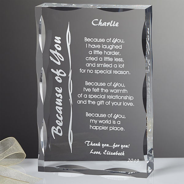 personalized poetry gifts engraved