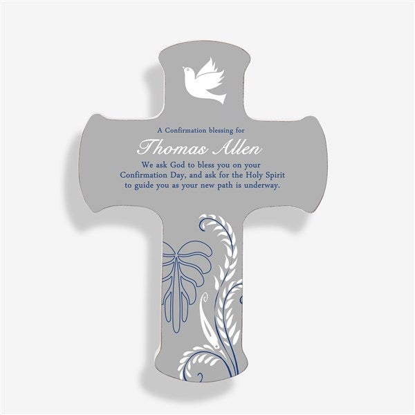 Confirmation Gifts - Personalized Wall Cross Keepsake - 8129