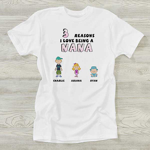 Custom Grandma Shirt Mom t-shirt with names shirt for mom Mother's Day shirt personalized mom tee personalized Mother's day gift