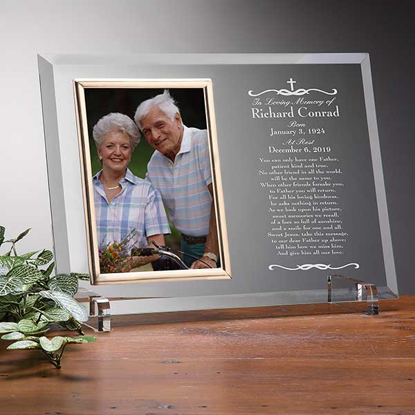 Personalized True Love Wooden 4x6 Photo Frame