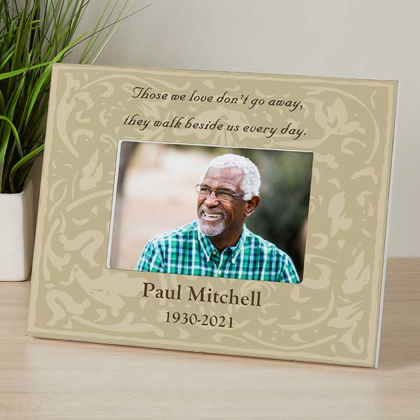 Personalized Memorial Picture Frame - Forever In Our Hearts - 8203