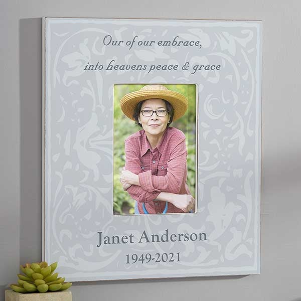 Personalized Memorial Picture Frame - Forever In Our Hearts - 8203