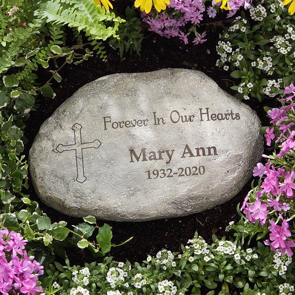 Personalized Memorial Garden Stones In Loving Memory