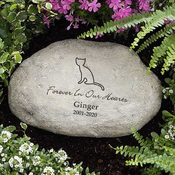 Personalized Pet Memorial Stones - In 