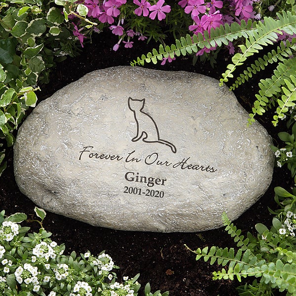 pet memorial stepping stones personalized