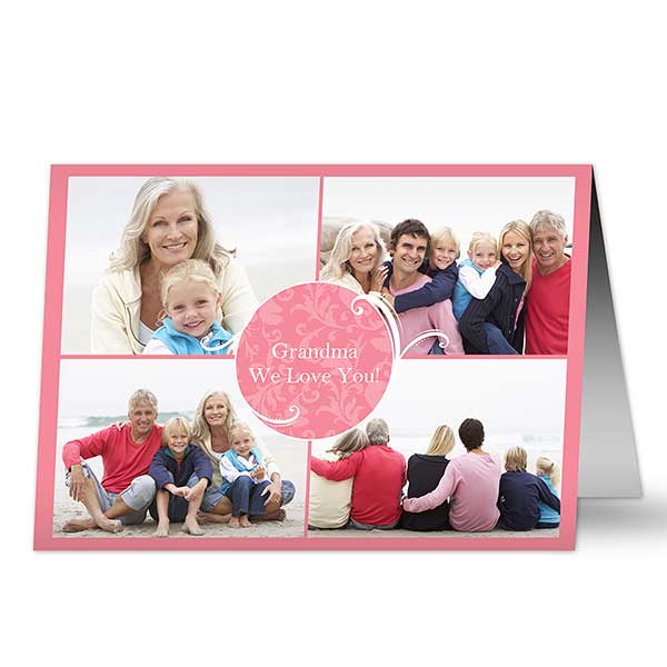 Personalized Photo Collage Greeting Cards - 8234