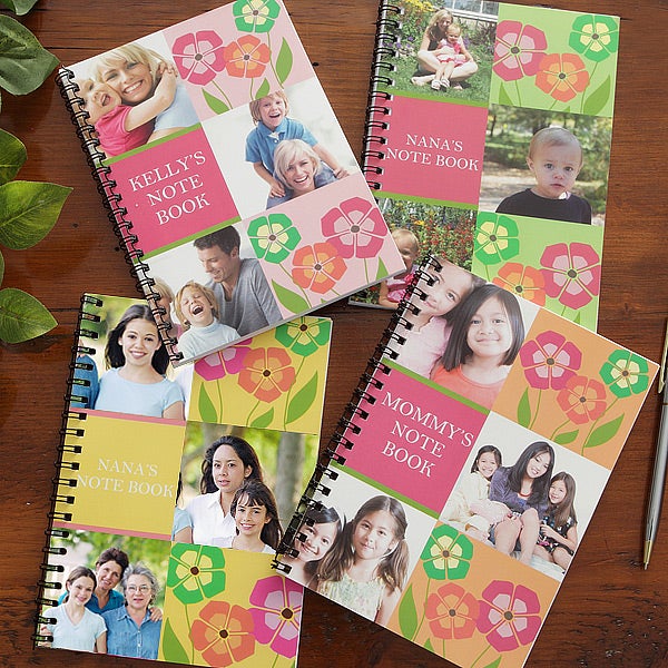 Personalized Notebook Sets - Photo Collage - 8261