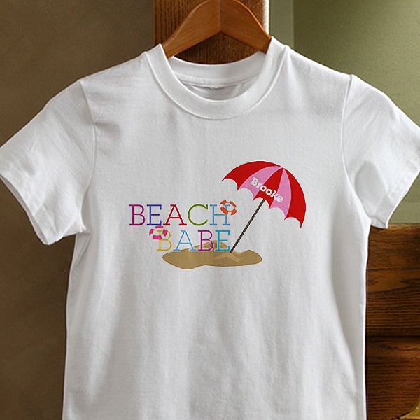 Personalized Kids Clothing - Beach Babe - 8277