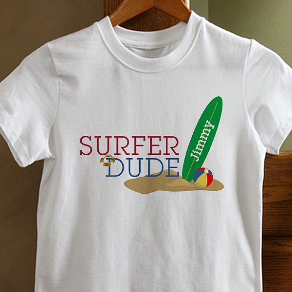 Personalized Beach Clothing - Surfer Dude - 8278