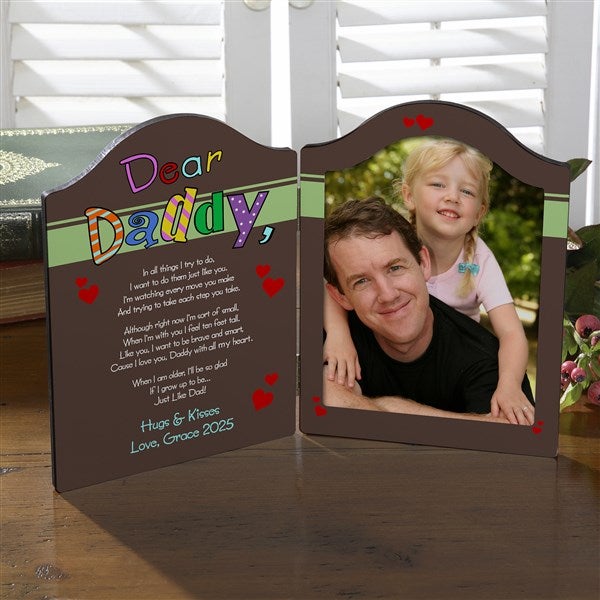 Personalized Photo Plaque - Why We Need Dad or Grandpa - 8394