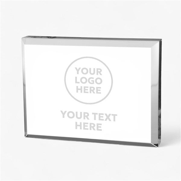 Custom Award Plaque With Personalized Business Logo - 8540