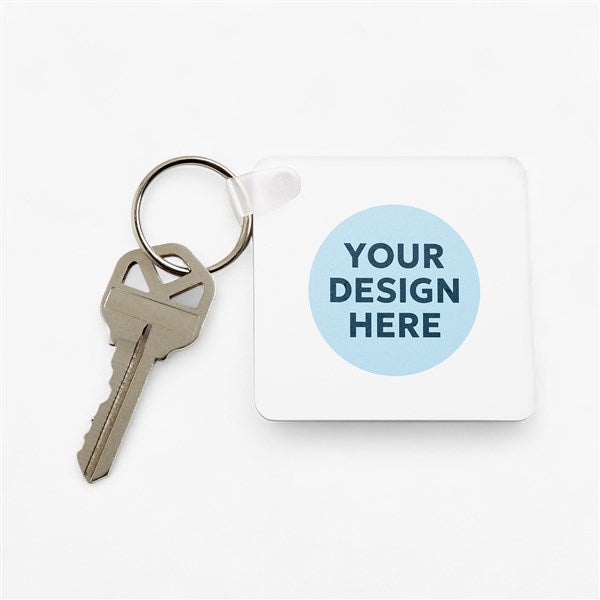 Personalized Logo Promotional Keychain  - 8543