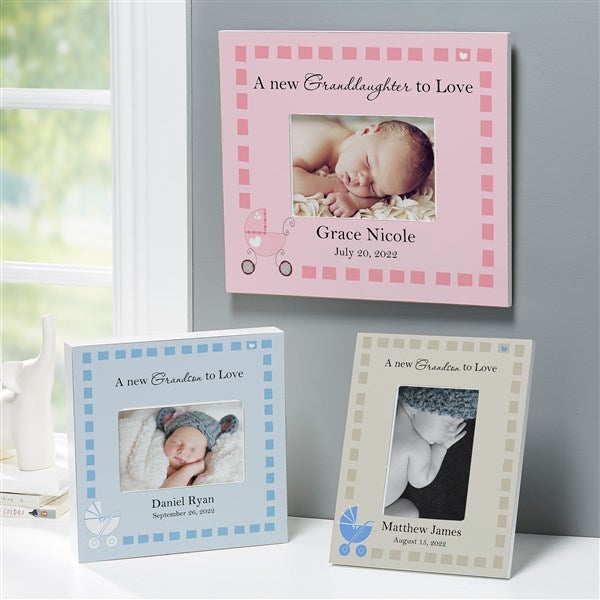 Personalized Grandparent Picture Frame New Grandbaby