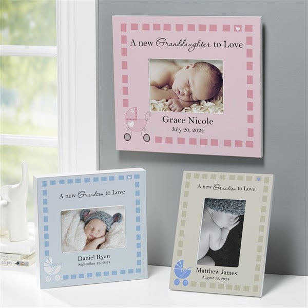 Personalized Grandparent Picture Frame New Grandbaby