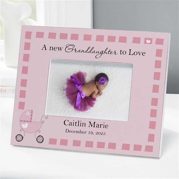 Personalized Grandparent Picture Frame - New Grandbaby - 8653