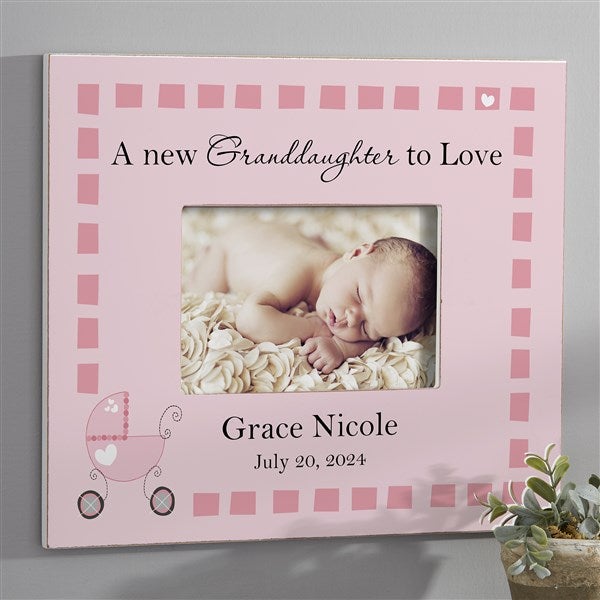 Personalized Grandparent Picture Frame - New Grandbaby - 8653
