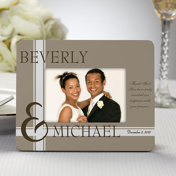 Personalized Picture Frame Wedding Favors To Love You