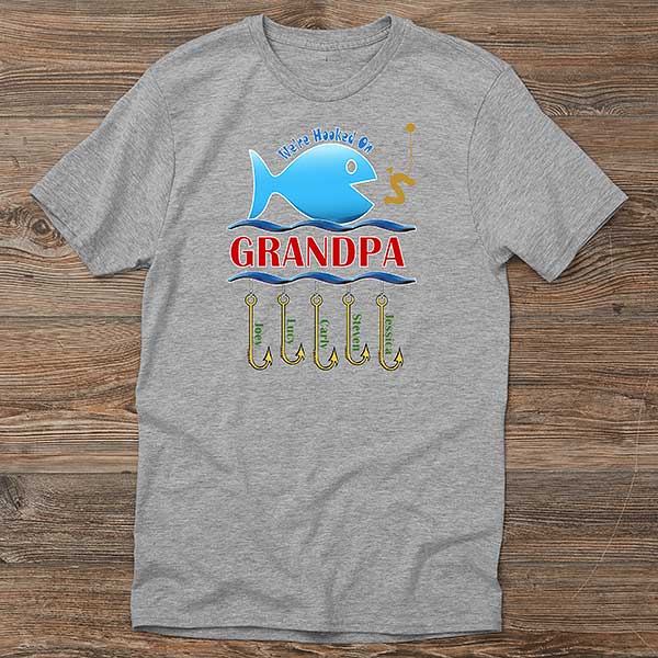 t shirts with fish on them