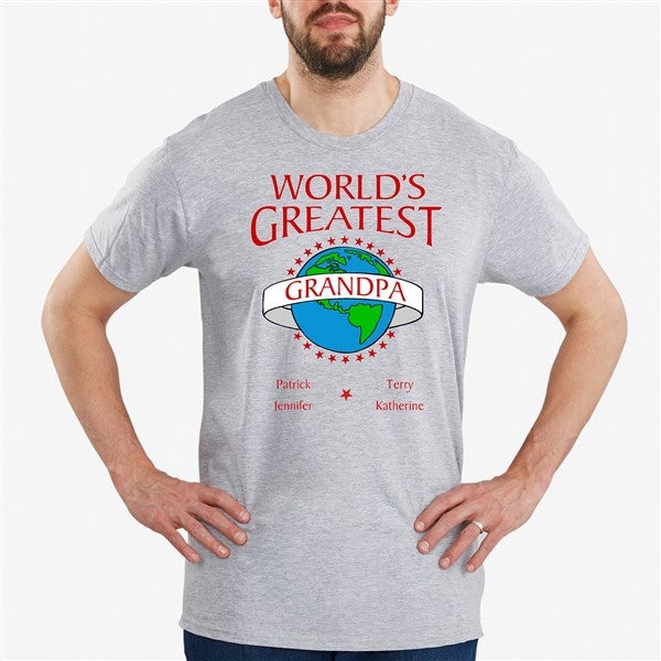 Personalized Custom Shirts and Accessories - World's Greatest Design - 9124