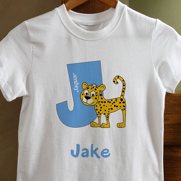 Personalized Boys Clothing - Alphabet Animals - 9216