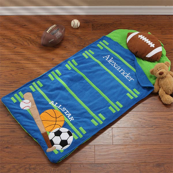 Personalized Nap Mat For Kids All Star Sports