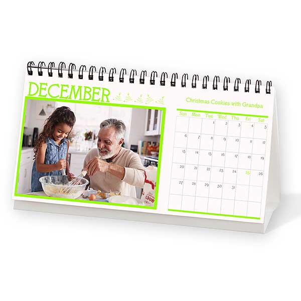 Photo Desk Calendar - Through The Year - 9477