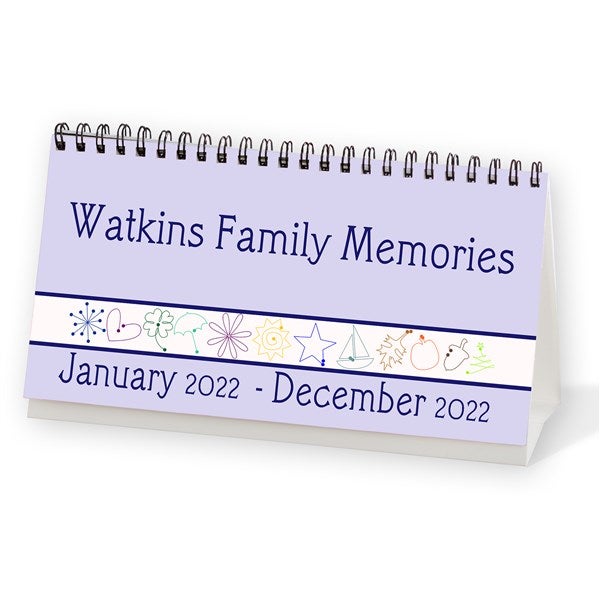 Photo Desk Calendar - Through The Year