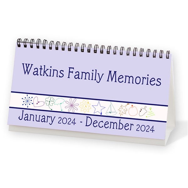 Photo Desk Calendar - Through The Year