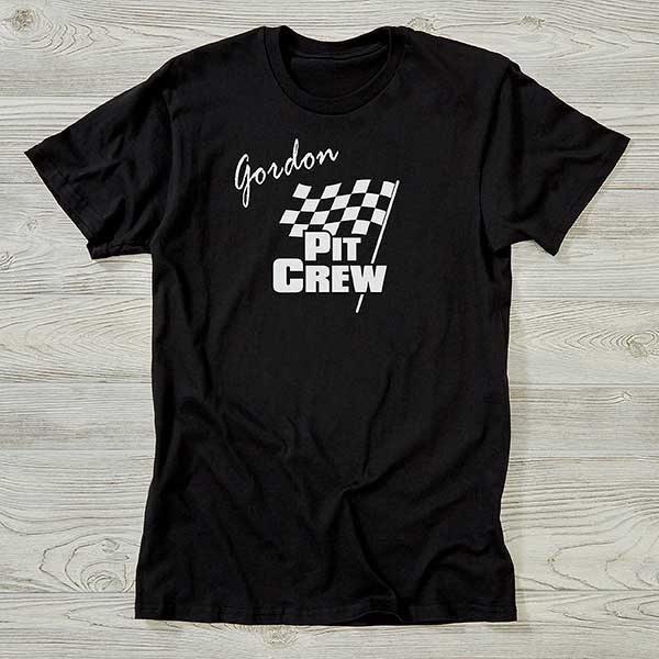 Checkered Flag Personalized Car Racing Clothing