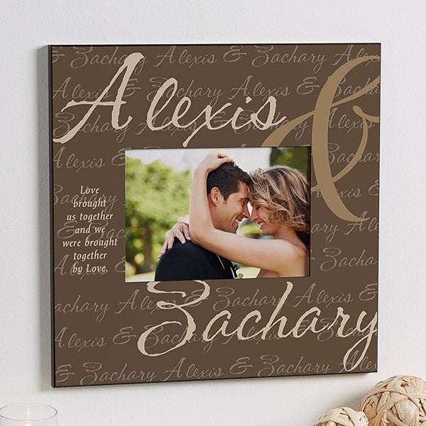 Personalized 5x7 Wall Frames Love Brought Us Together