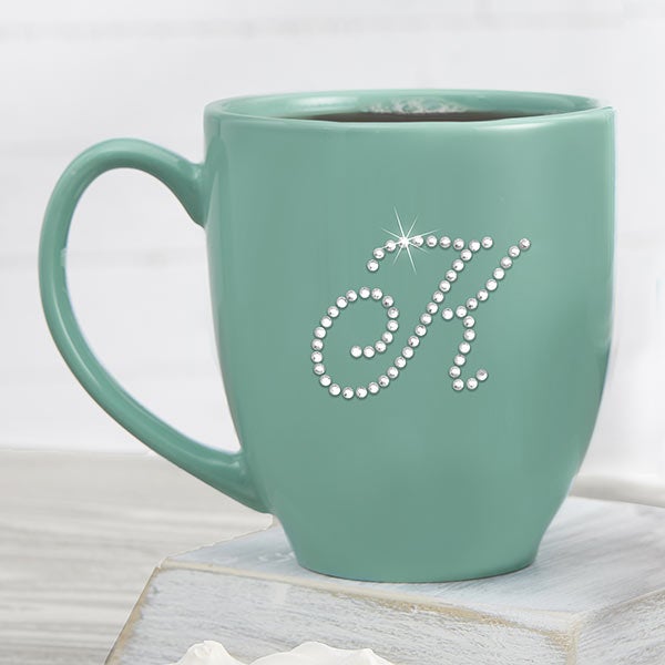 Mugs for Mom Monogram Coffee Mugs Personalized Initial Mug Lettered Mug Custom Mugs Mugs with names Floral Mugs